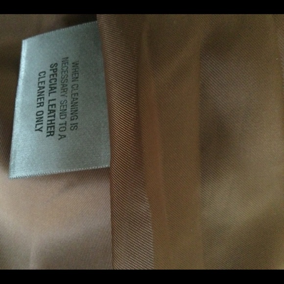 Chic soft retro leather jacket - Picture 6 of 9